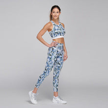 Load image into Gallery viewer, Abstract Floral Navy & Sage