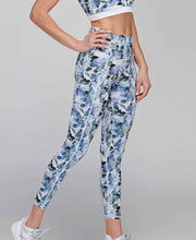 Load image into Gallery viewer, Abstract Floral Navy &amp; Sage
